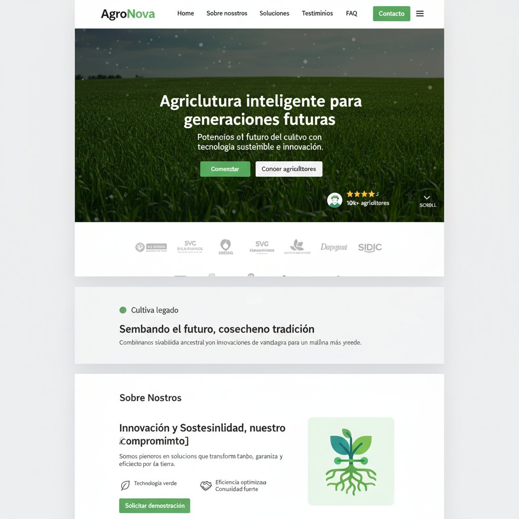 AgroNova — vista previa del theme
