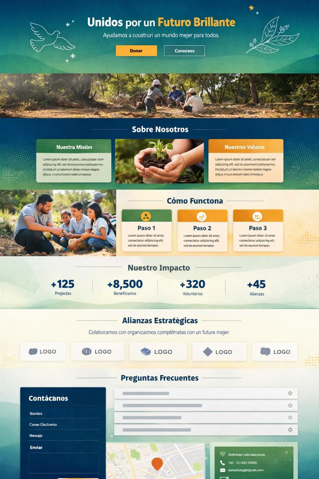 Alianza Aurora — vista previa del theme