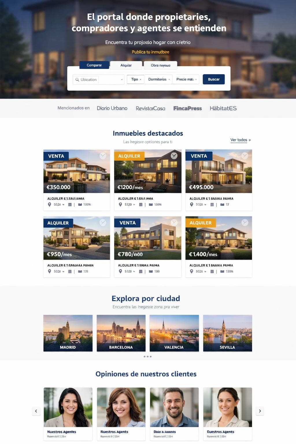 Altavista Hogar — vista previa del theme