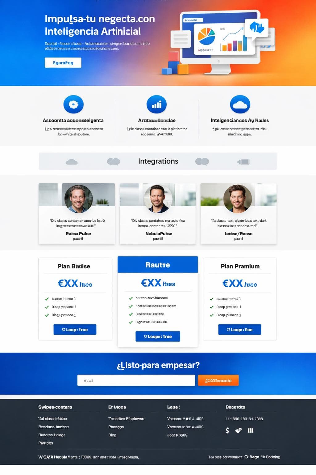 App Jade — vista previa del theme