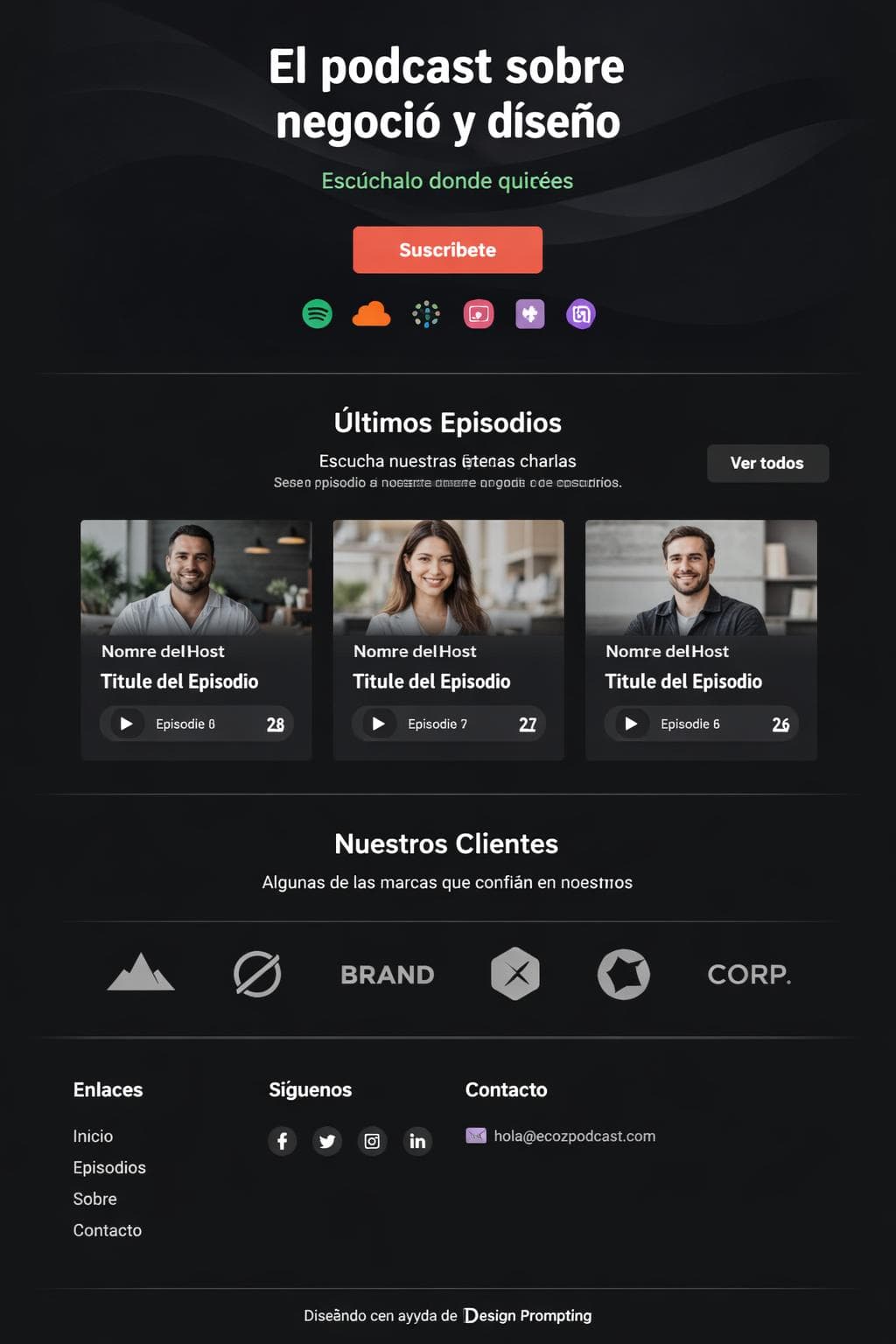 Armonía Cobalto — vista previa del theme
