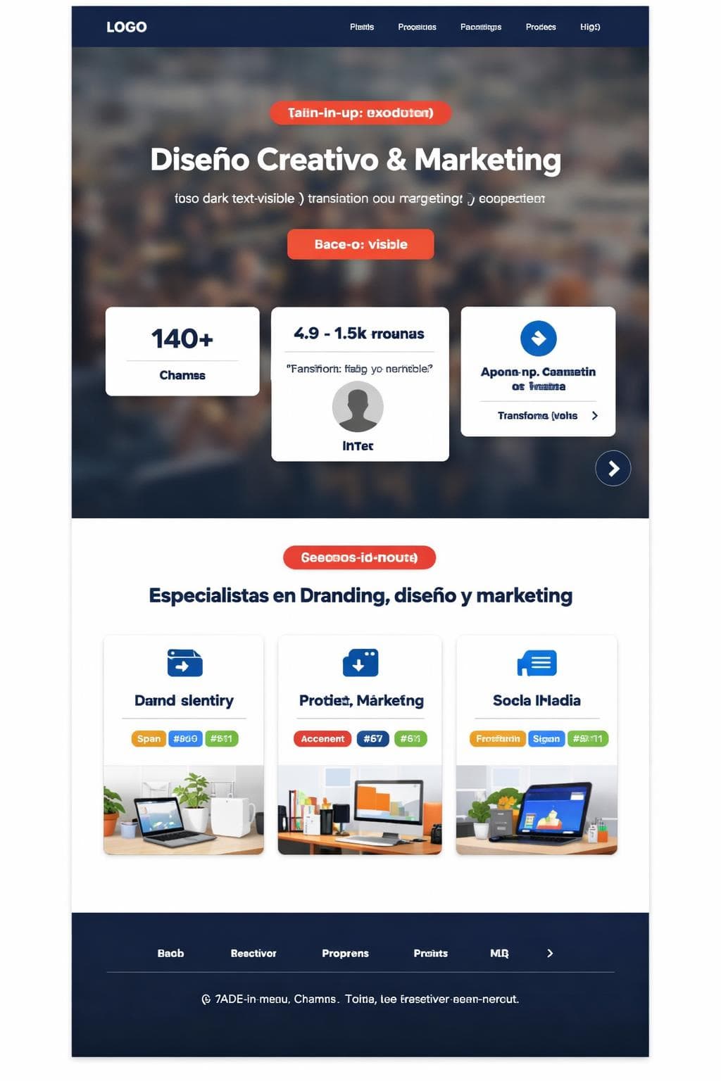 Armonía Estuco — vista previa del theme