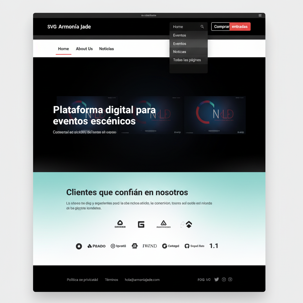 Armon&iacute;a Jade &mdash; vista previa del theme