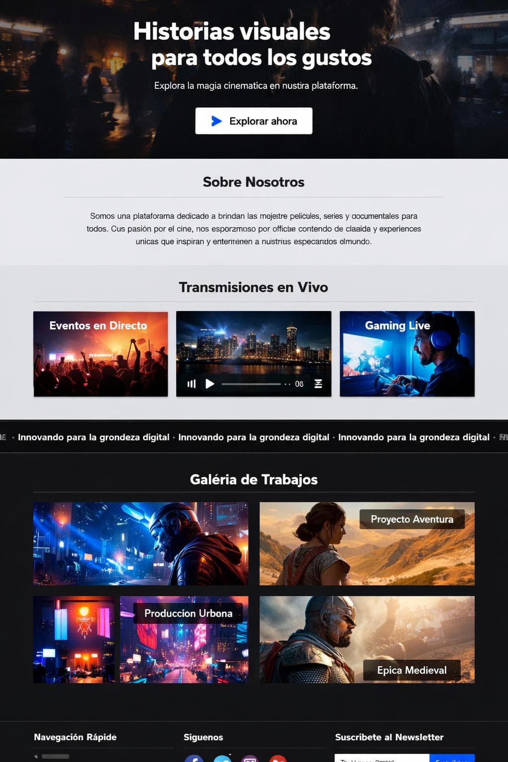 Armonía Lira — vista previa del theme