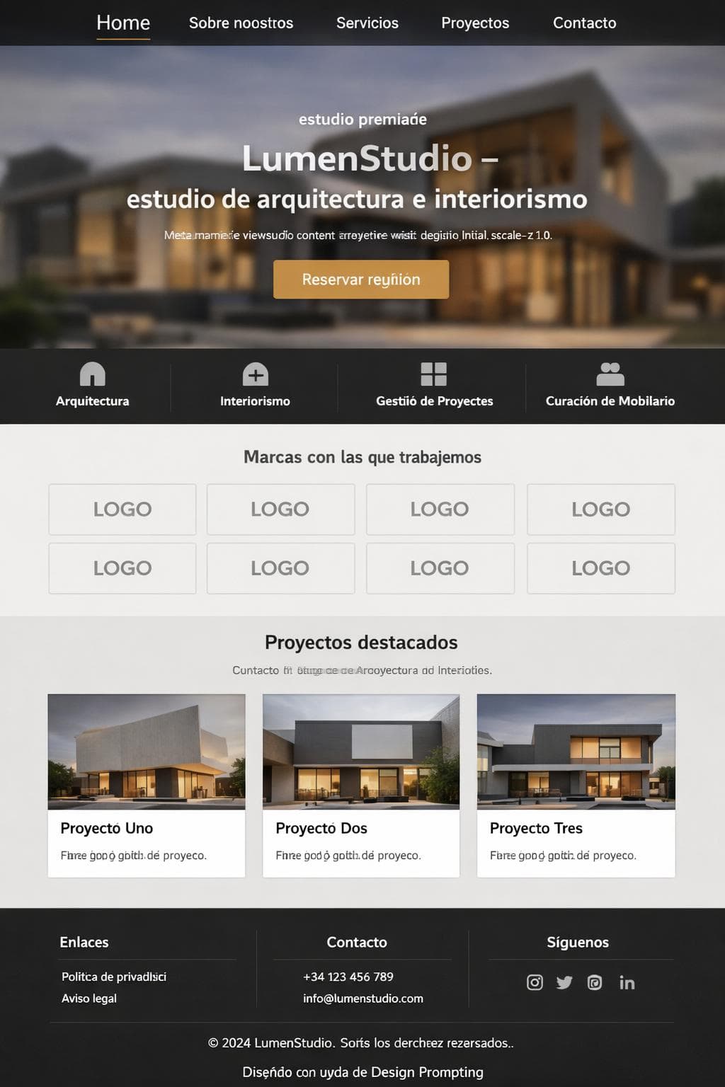Arquitectos Atlas — vista previa del theme