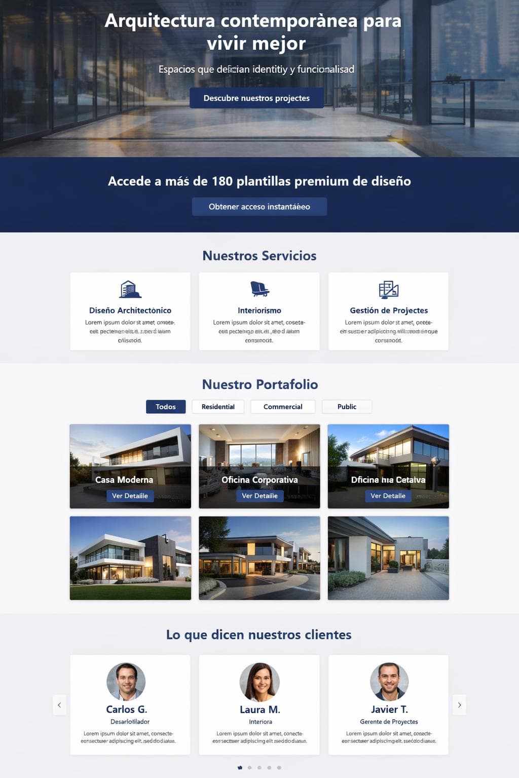 ArqVista — vista previa del theme