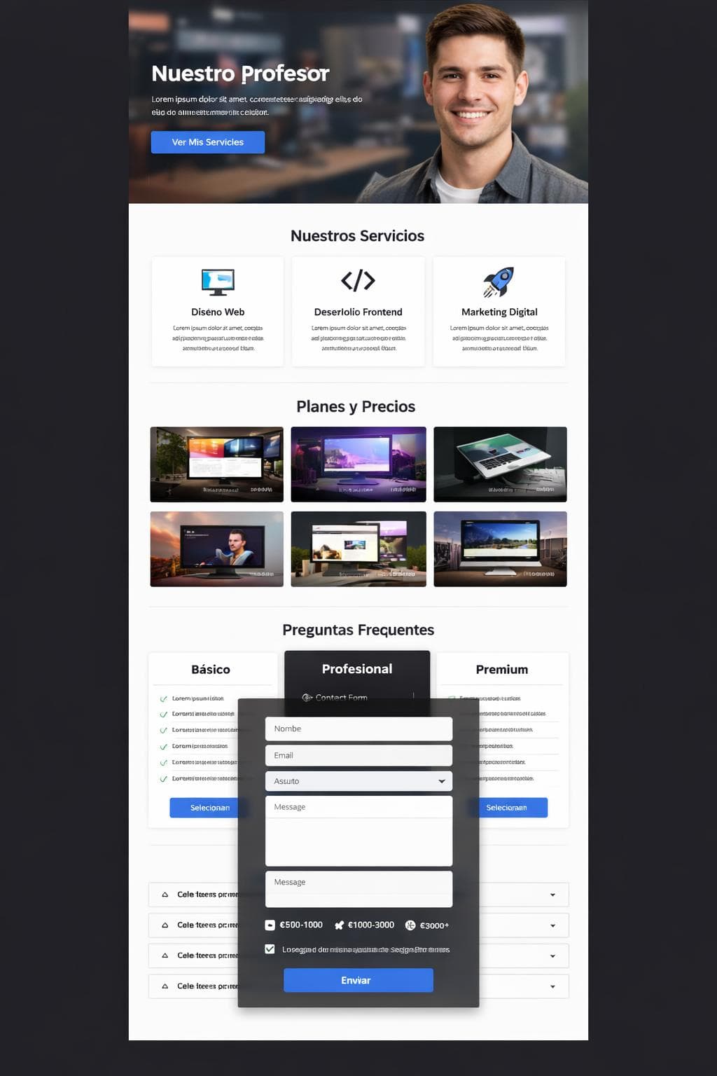 Atelier Atlas — vista previa del theme