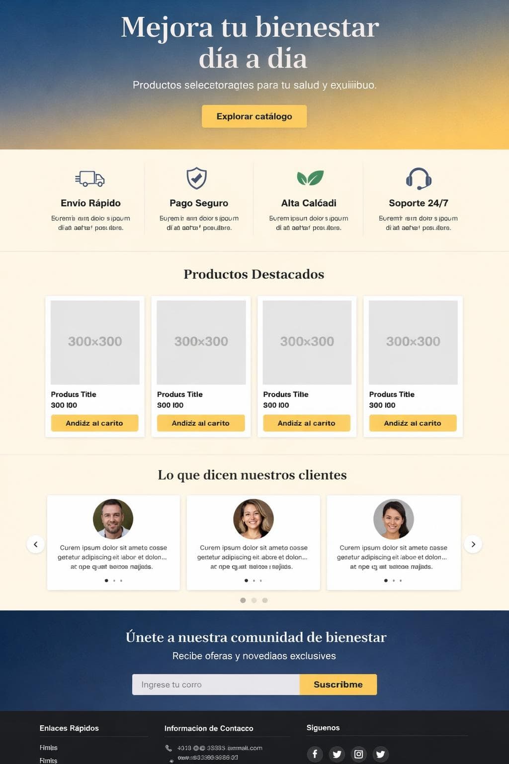 AuraPulse — vista previa del theme