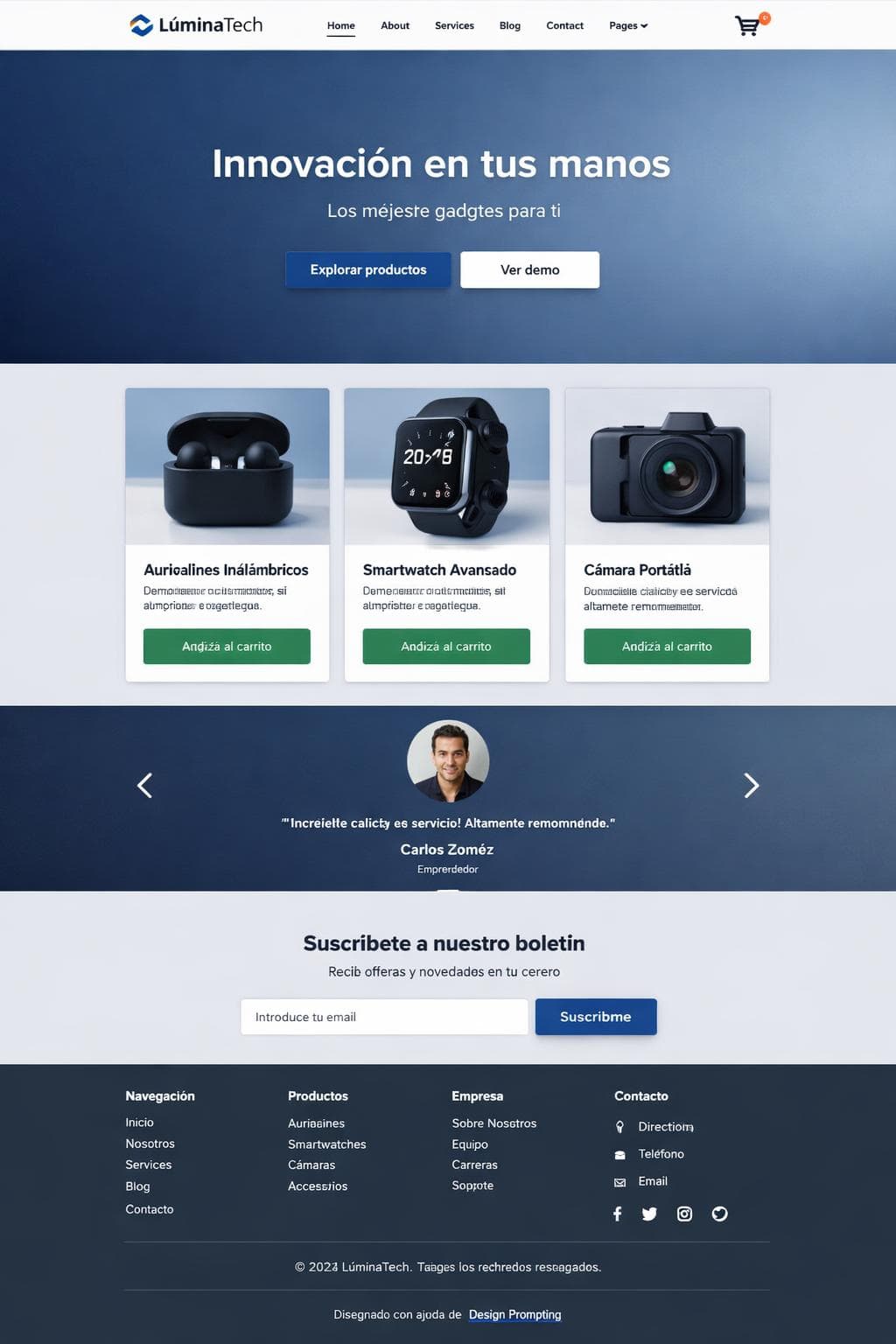 Auto Alba &mdash; vista previa del theme