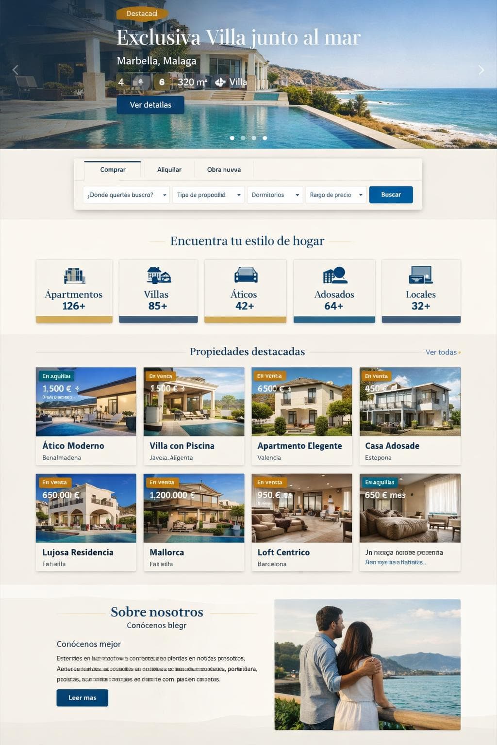 Bahía Marlow — vista previa del theme