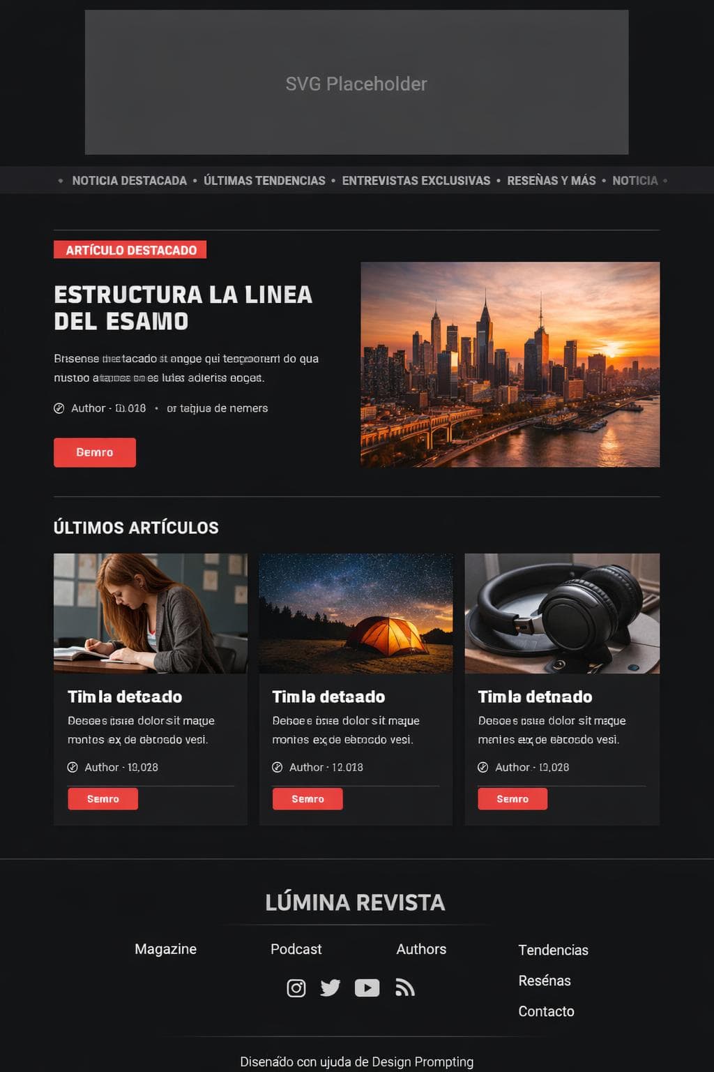 Beats Atlas — vista previa del theme