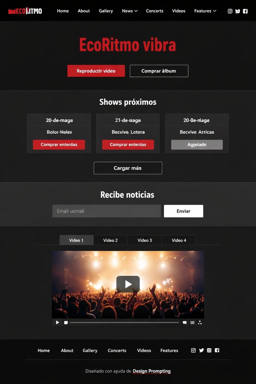 Beats Aurora — vista previa del theme