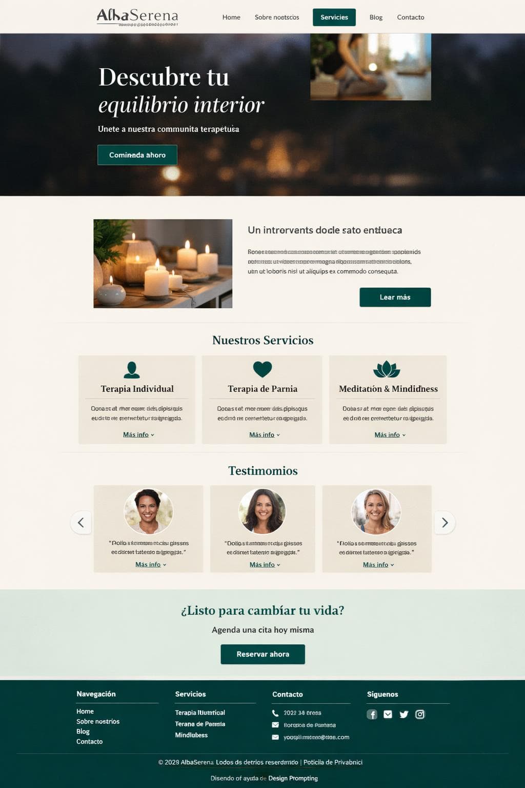 Belleza Aurora — vista previa del theme