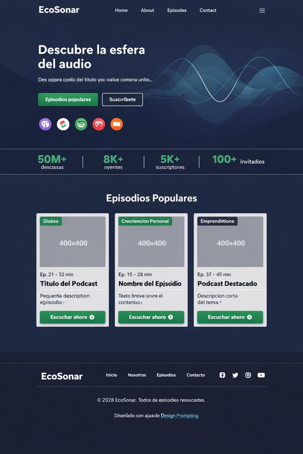 Belleza Orion — vista previa del theme