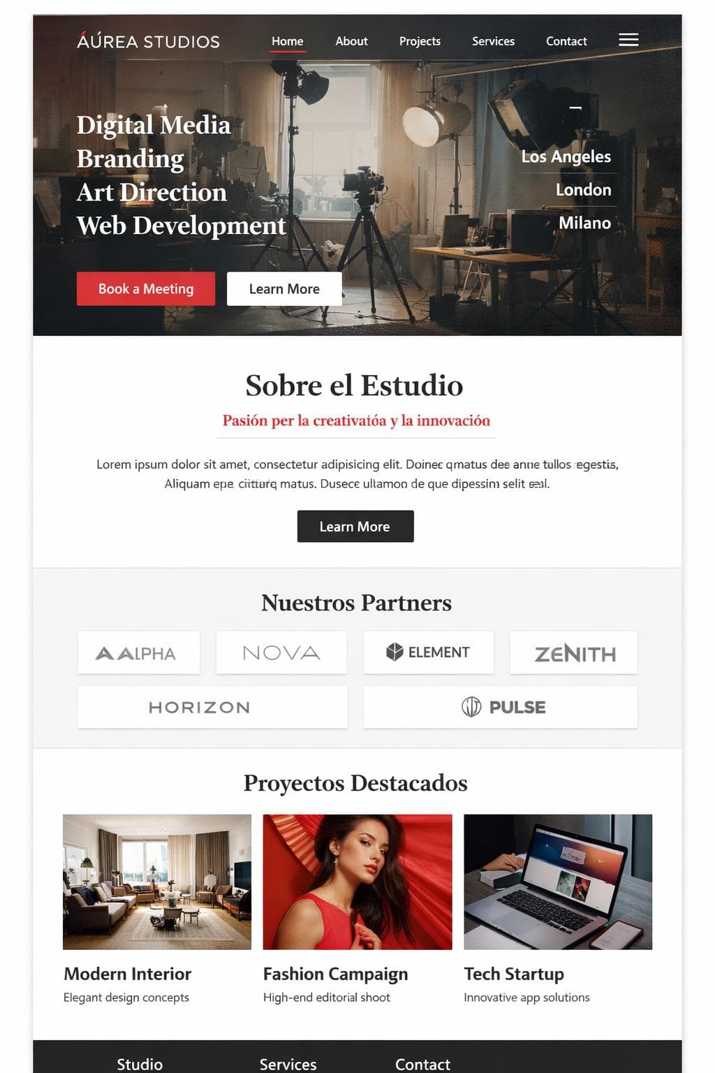 Branding Alba — vista previa del theme