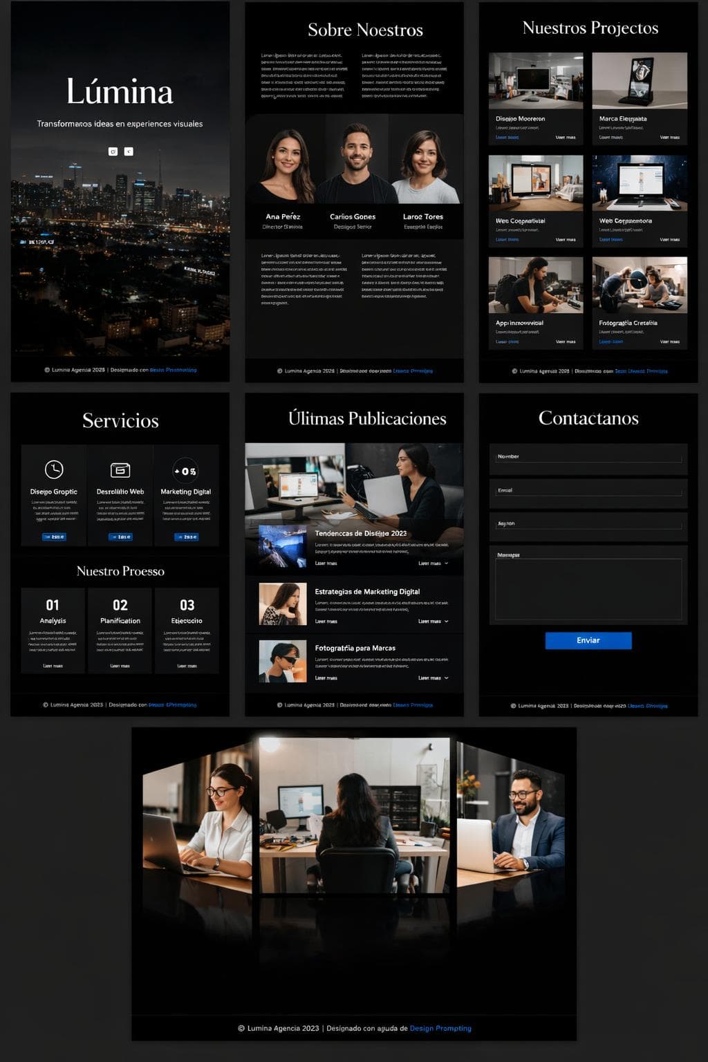 Branding Andina — vista previa del theme