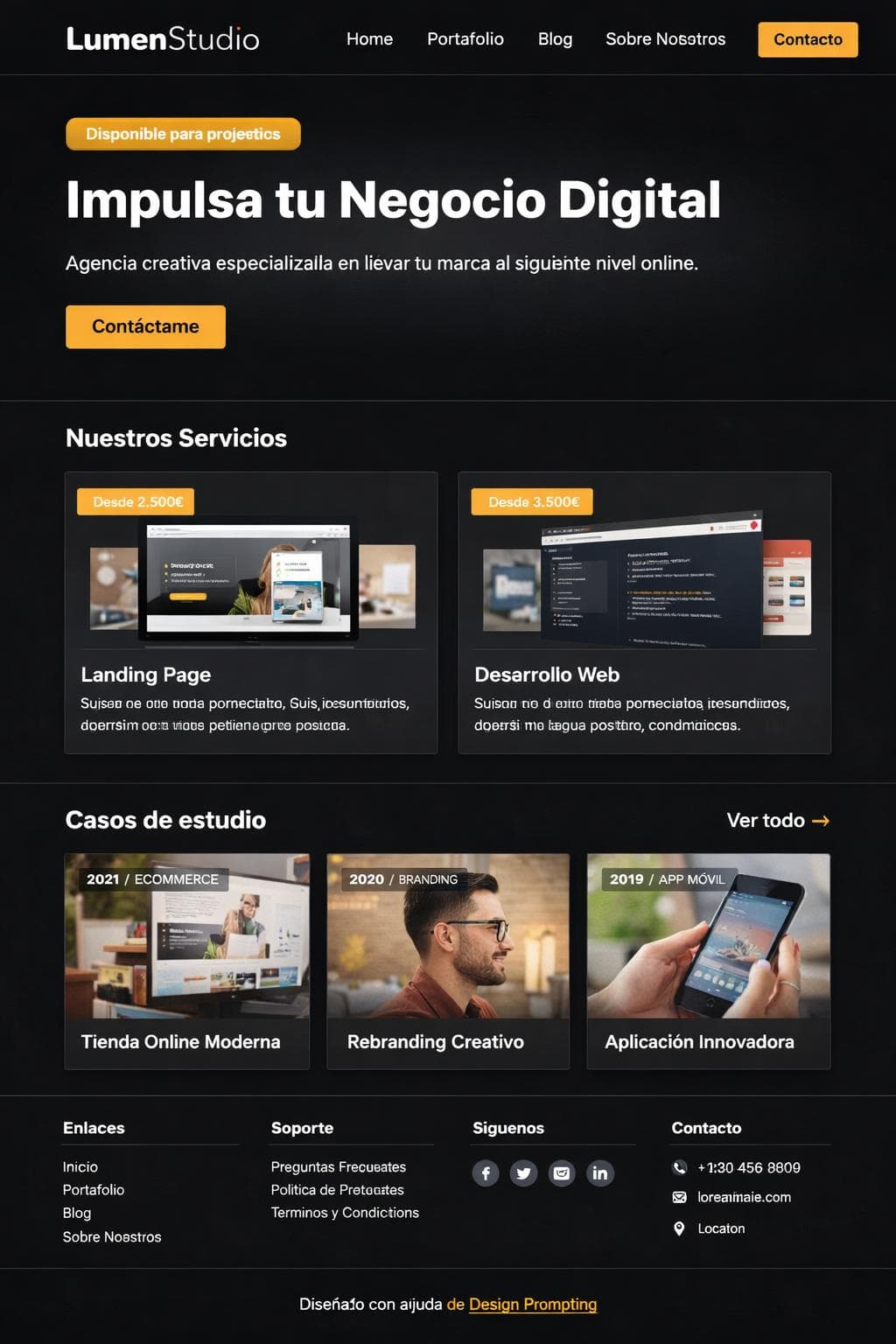 Branding Polar — vista previa del theme