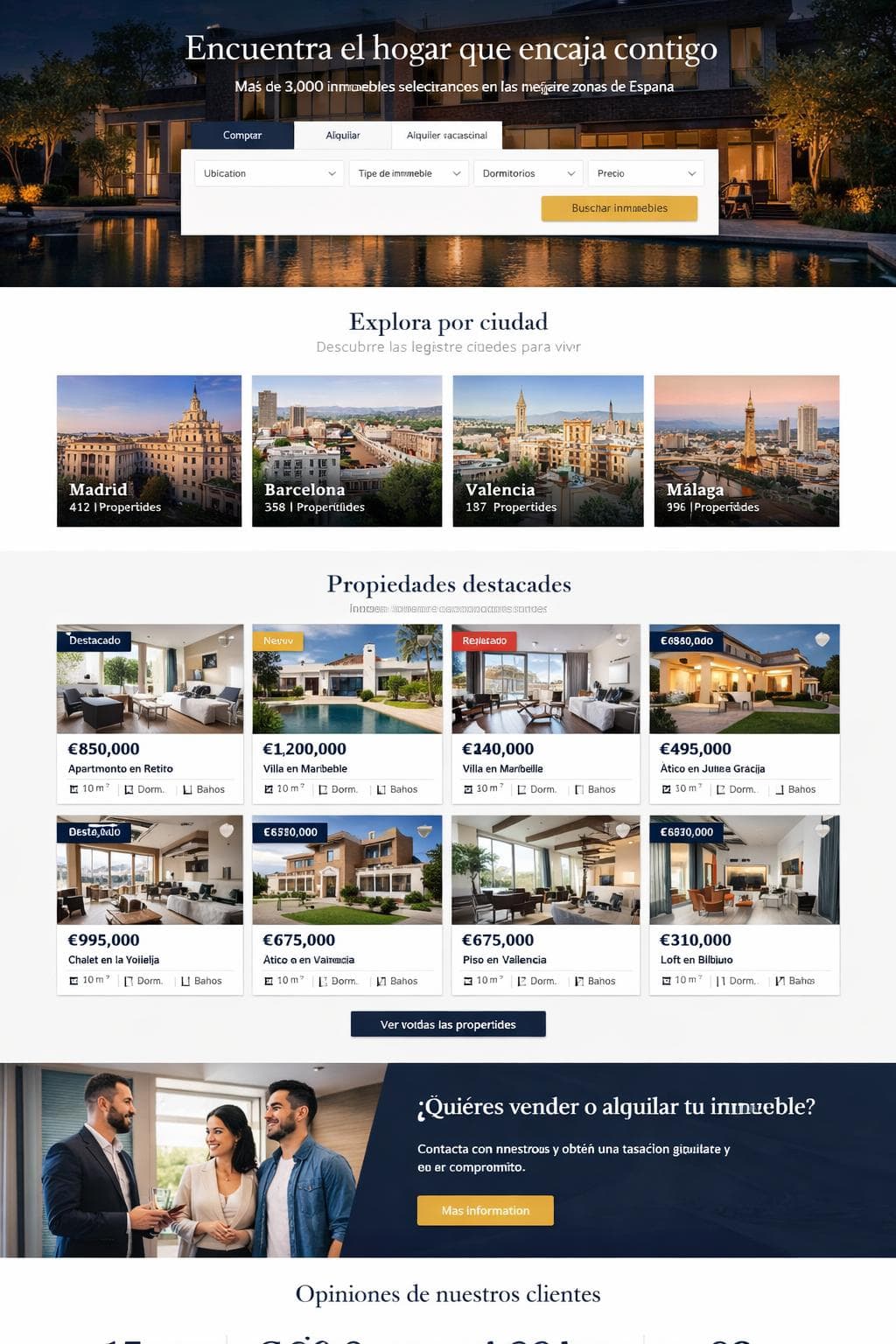 Casas Lira — vista previa del theme