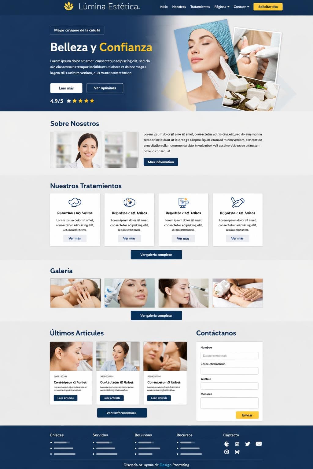 Centro Medico Delta &mdash; vista previa del theme