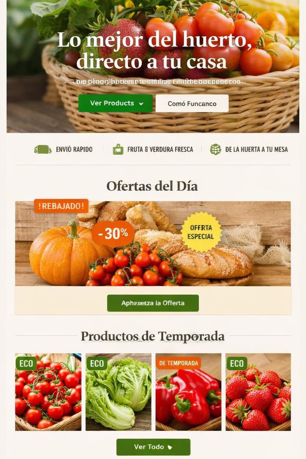 Cesta Bonita — vista previa del theme