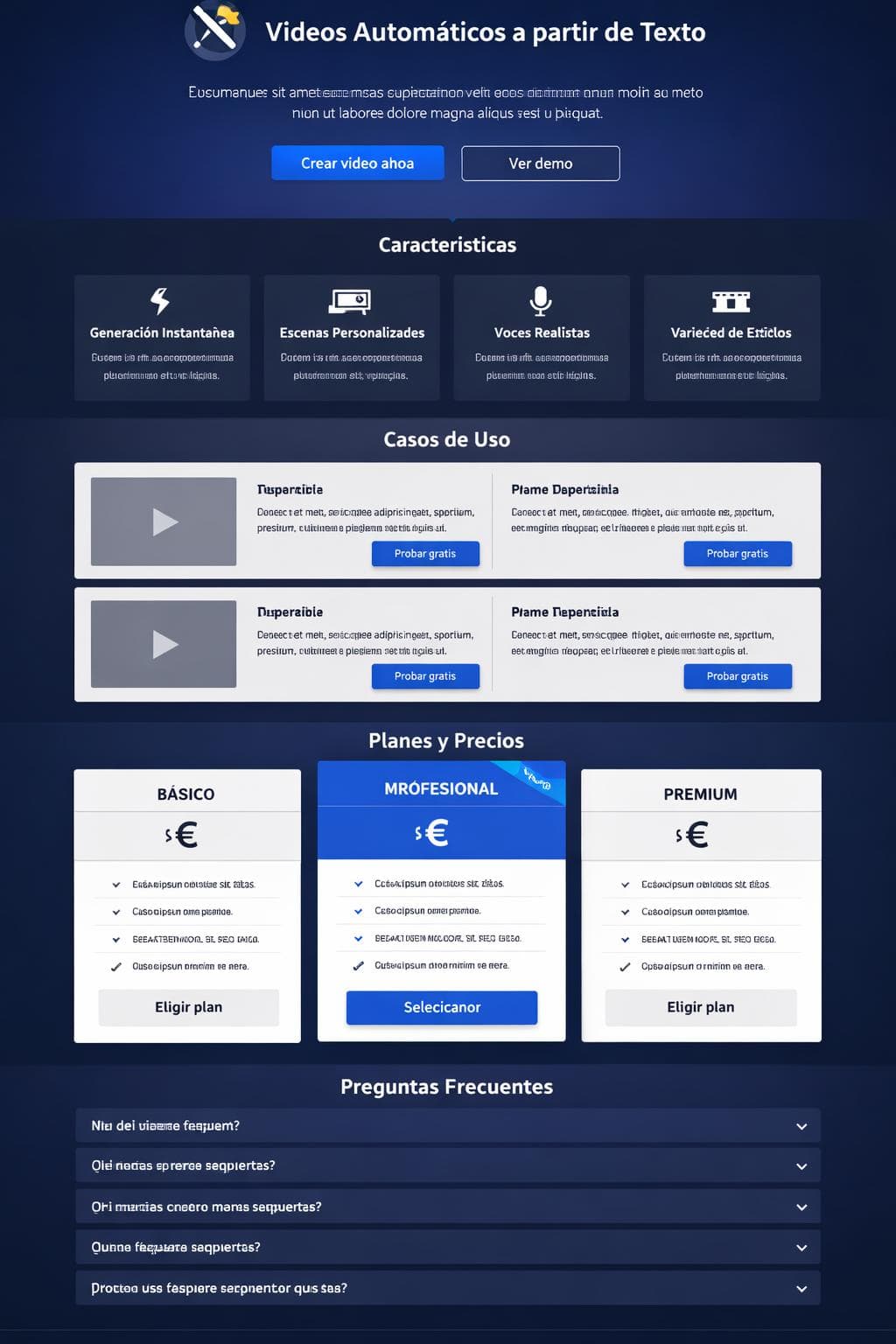 CineFlux &mdash; vista previa del theme