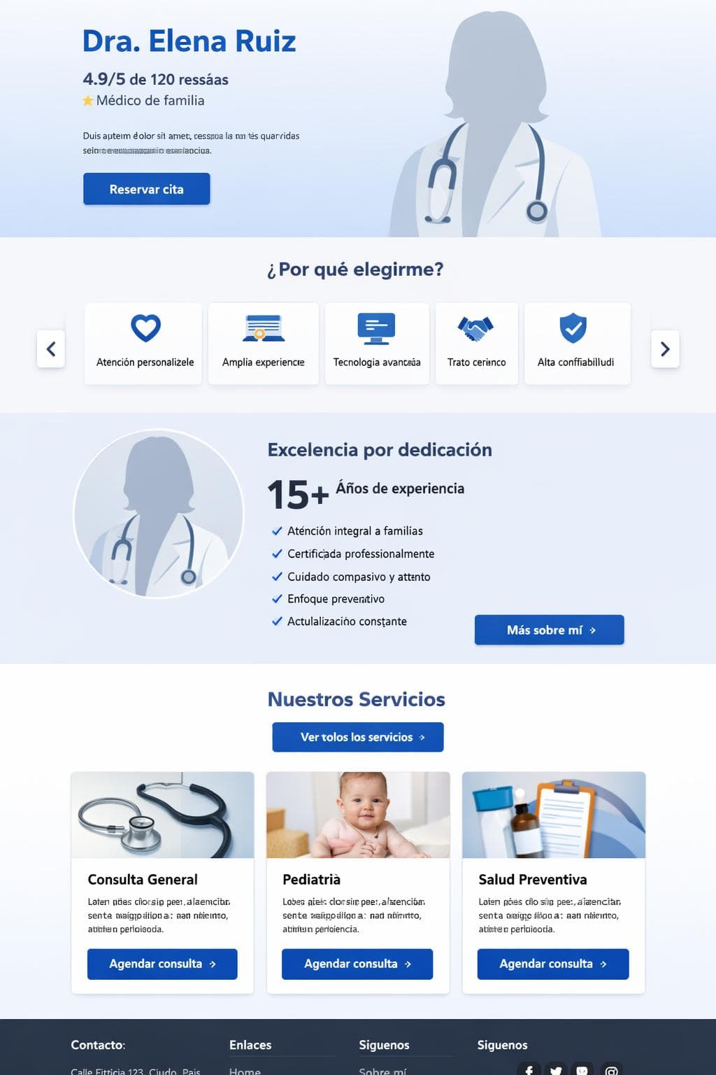 Cl&iacute;nica Jade &mdash; vista previa del theme