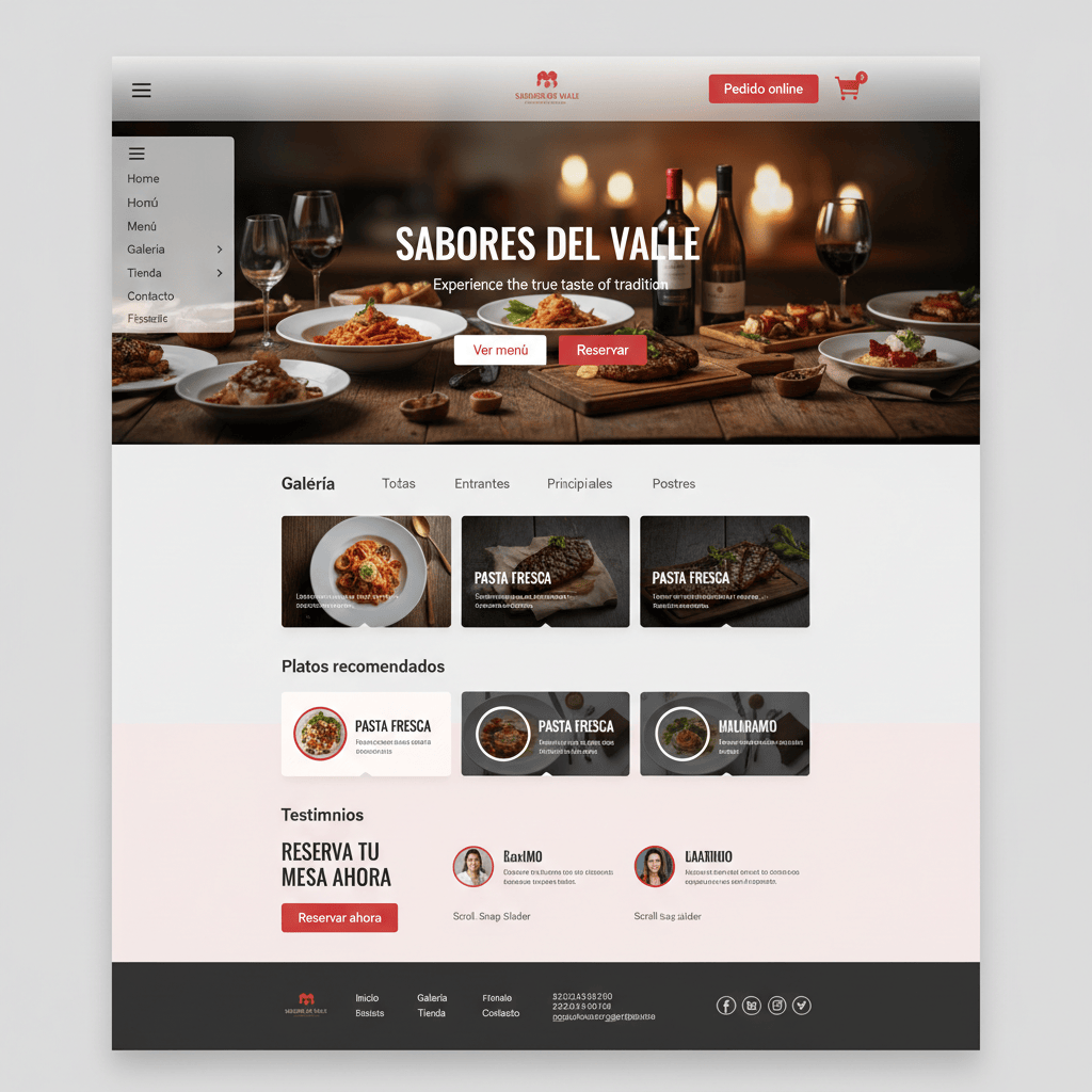 Cocina Polar — vista previa del theme
