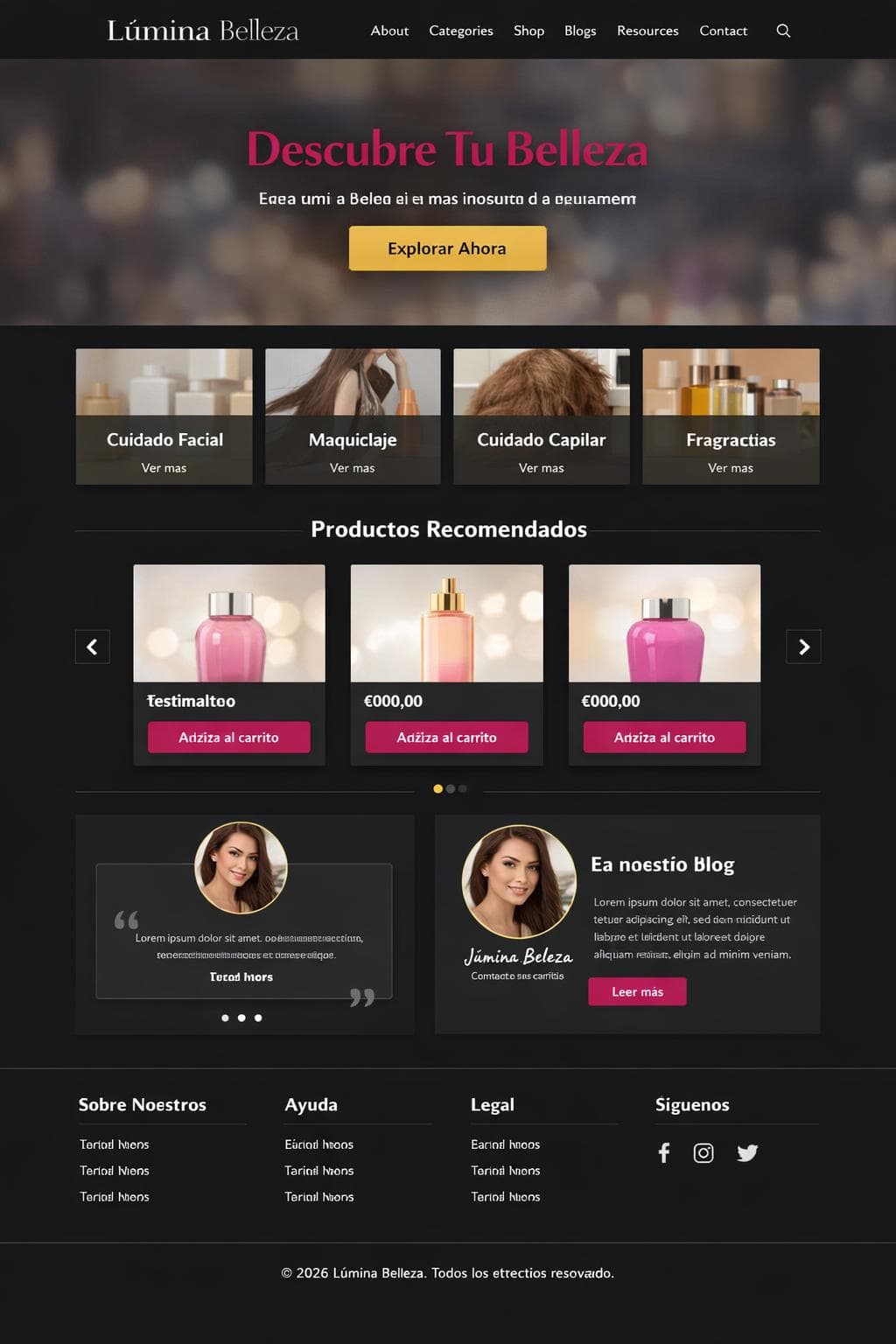 Compras Andina — vista previa del theme