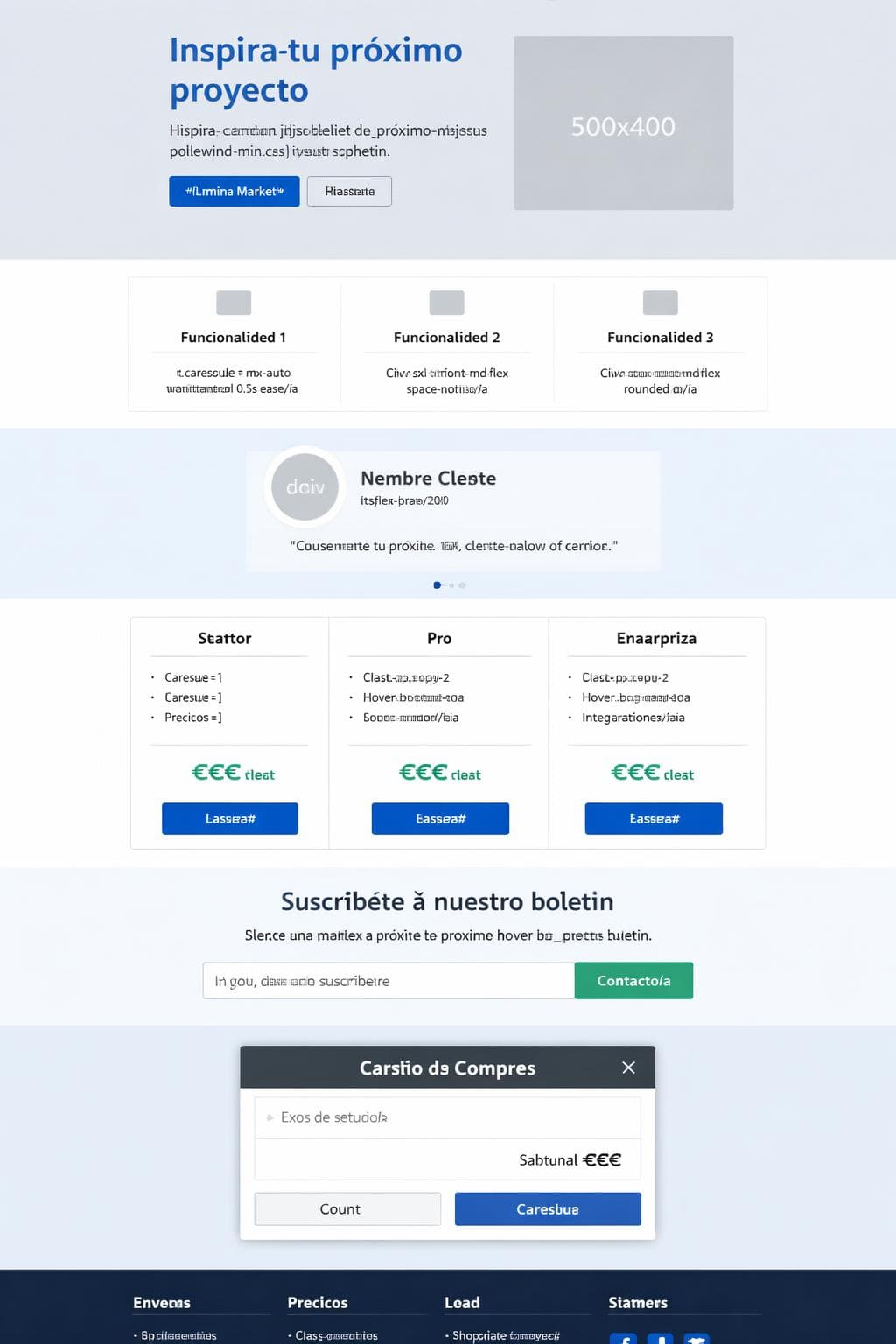 Compras Cobalto — vista previa del theme