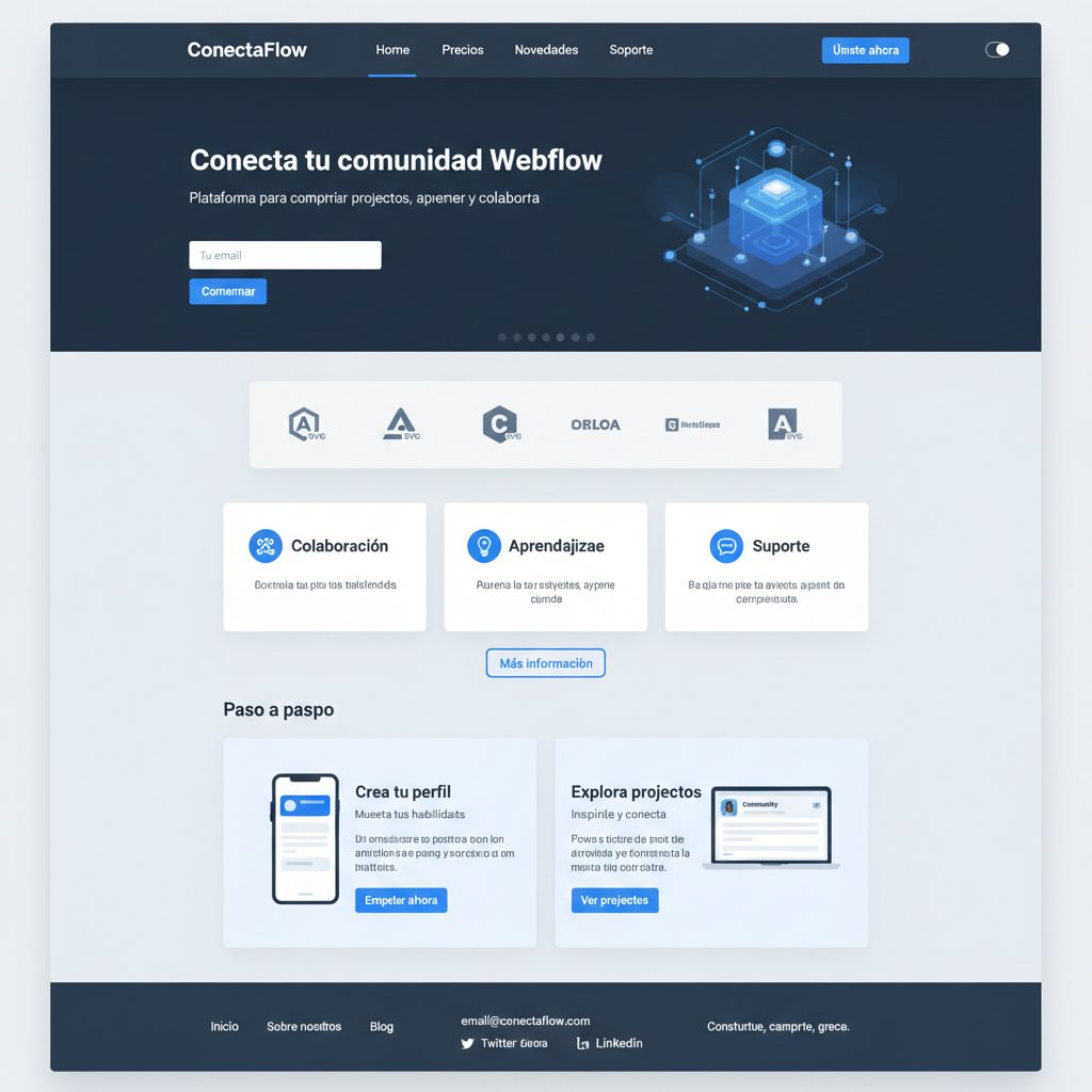 ConectaFlow &mdash; vista previa del theme
