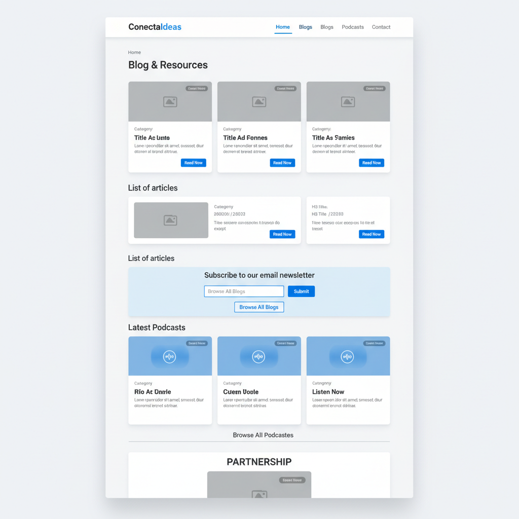ConectaIdeas &mdash; vista previa del theme
