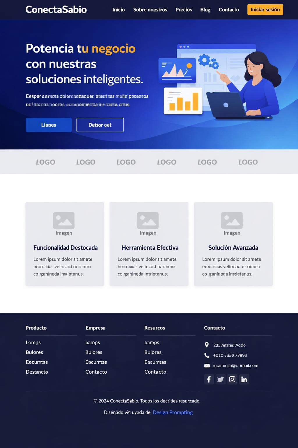 ConectaSabio &mdash; vista previa del theme