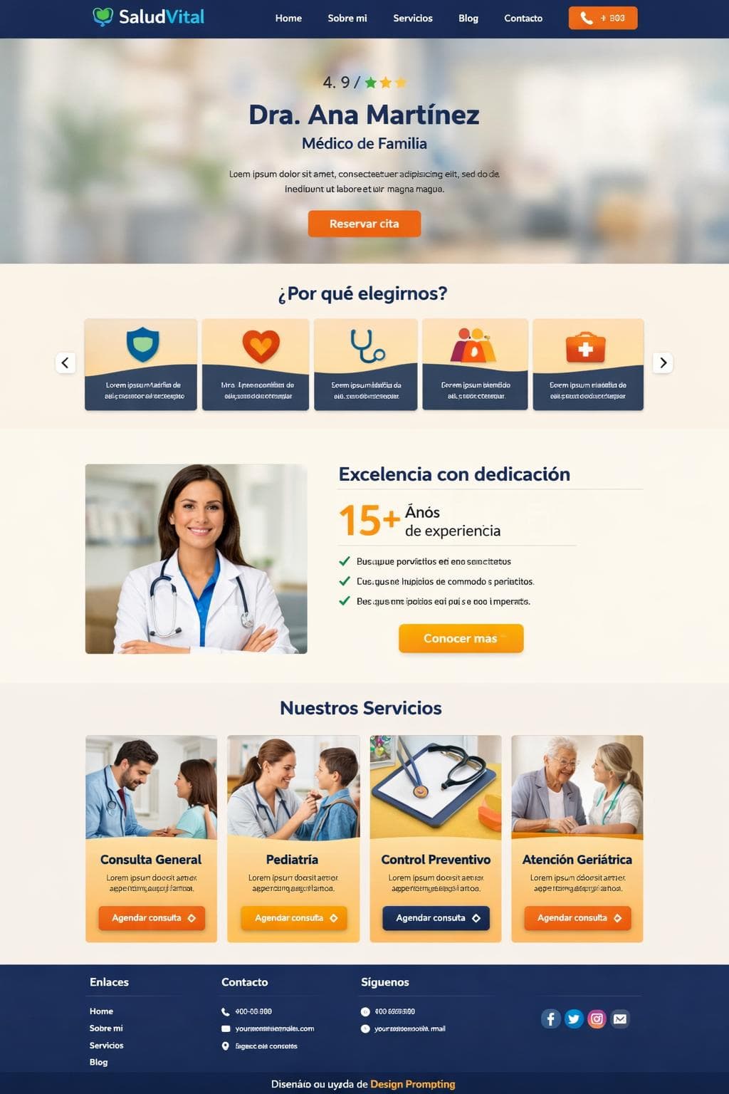 Consulta &Aacute;mbar &mdash; vista previa del theme