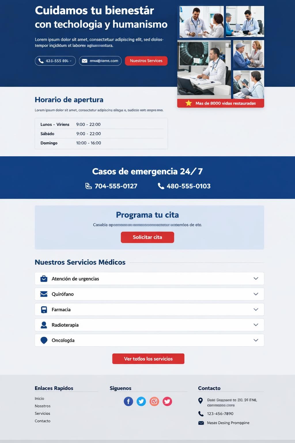 Consulta Coral &mdash; vista previa del theme