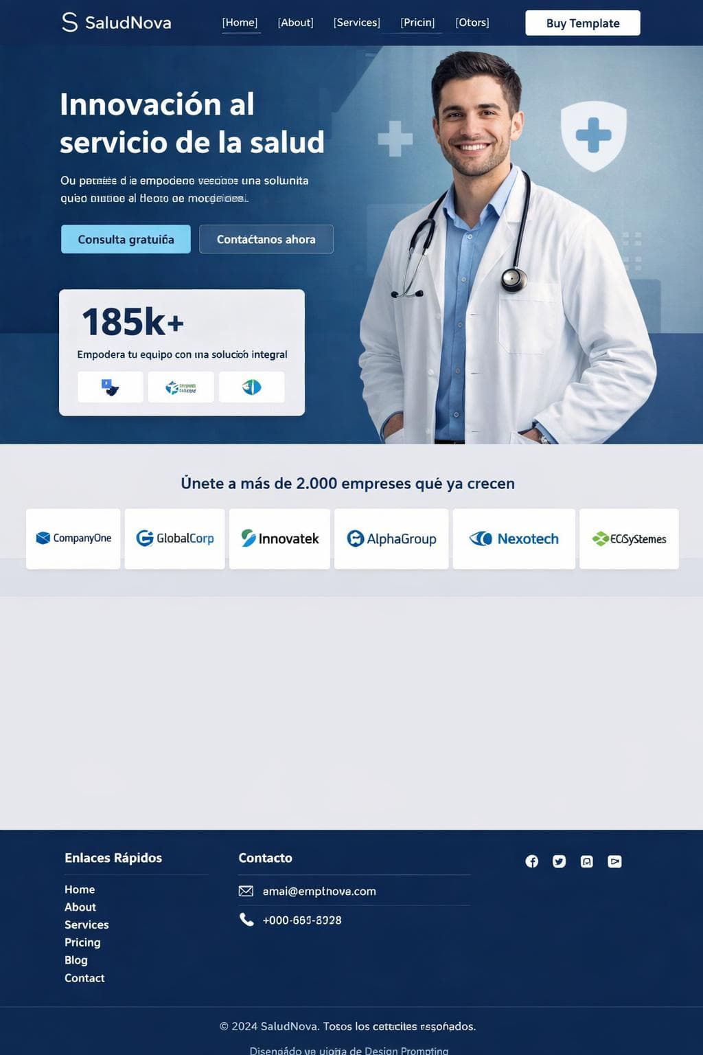 Consulta Jade &mdash; vista previa del theme