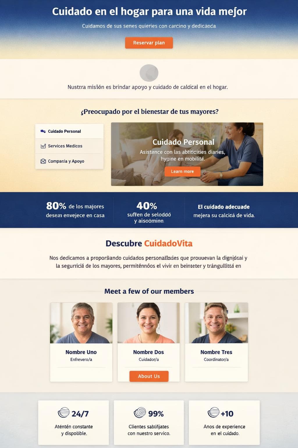 CuidadoVita &mdash; vista previa del theme