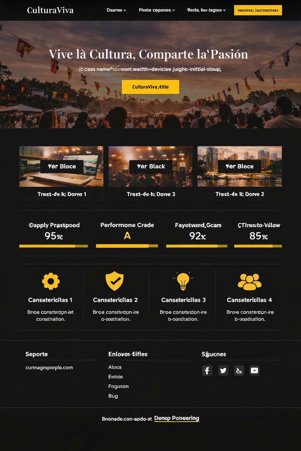CulturaViva — vista previa del theme
