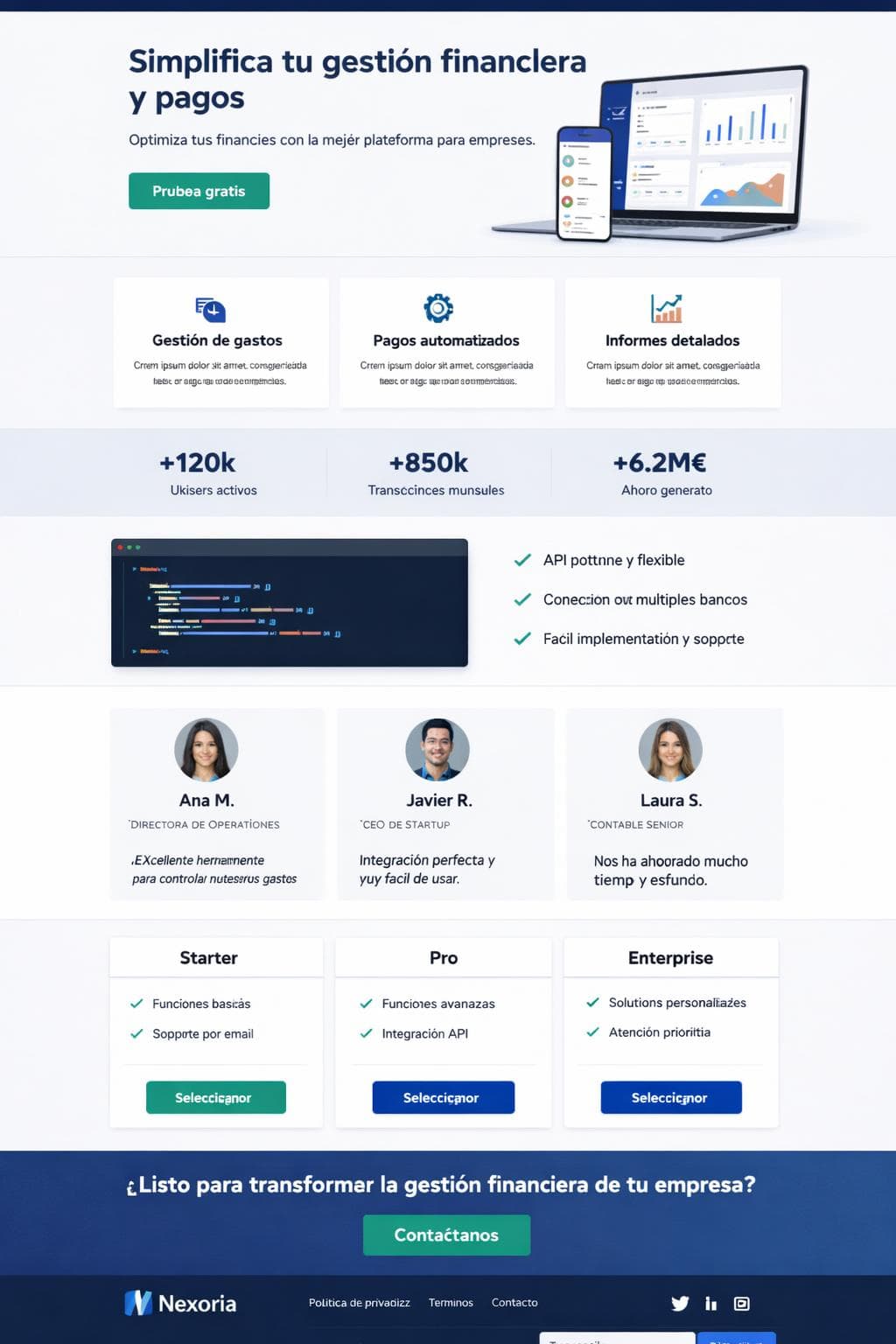 Data Lumen — vista previa del theme