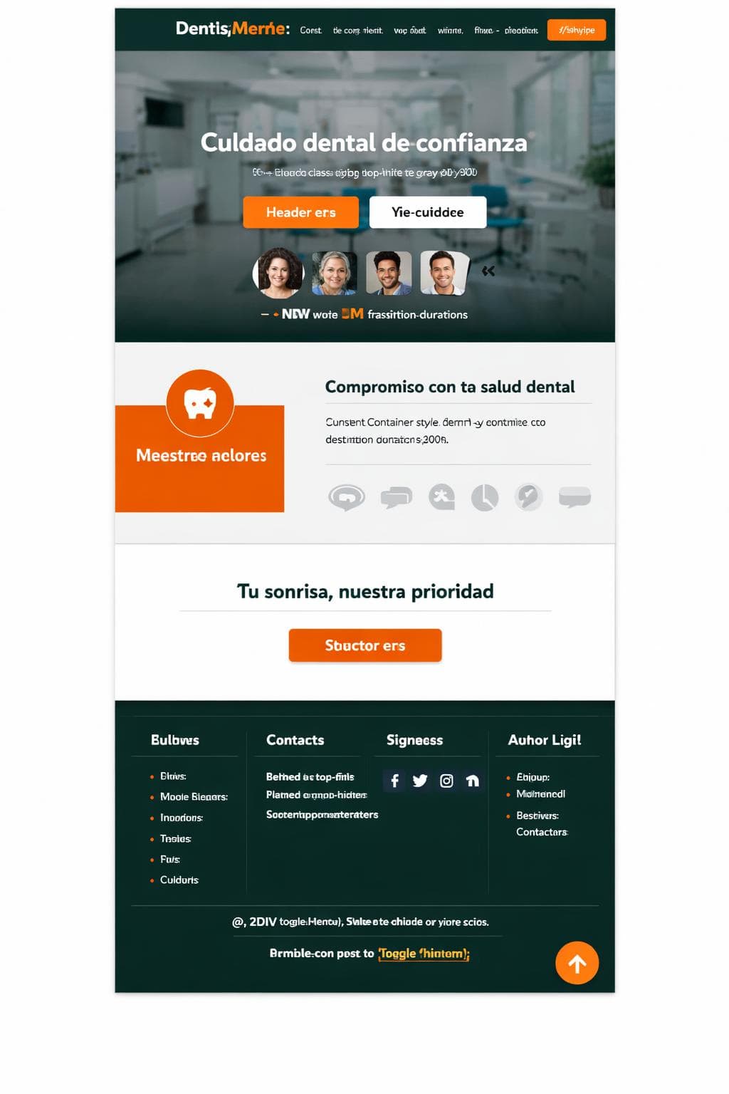 DentisMente &mdash; vista previa del theme