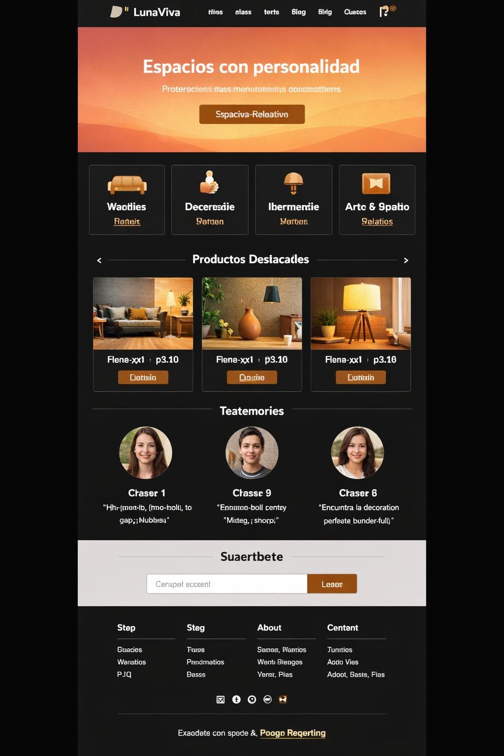 Diseño Andina — vista previa del theme
