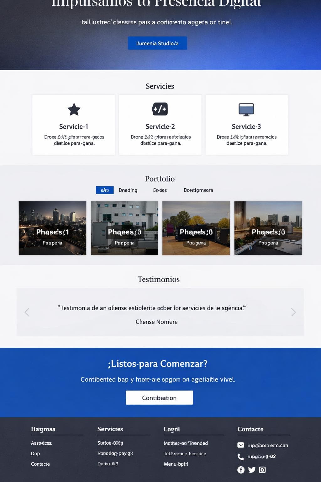 Diseño Lira — vista previa del theme