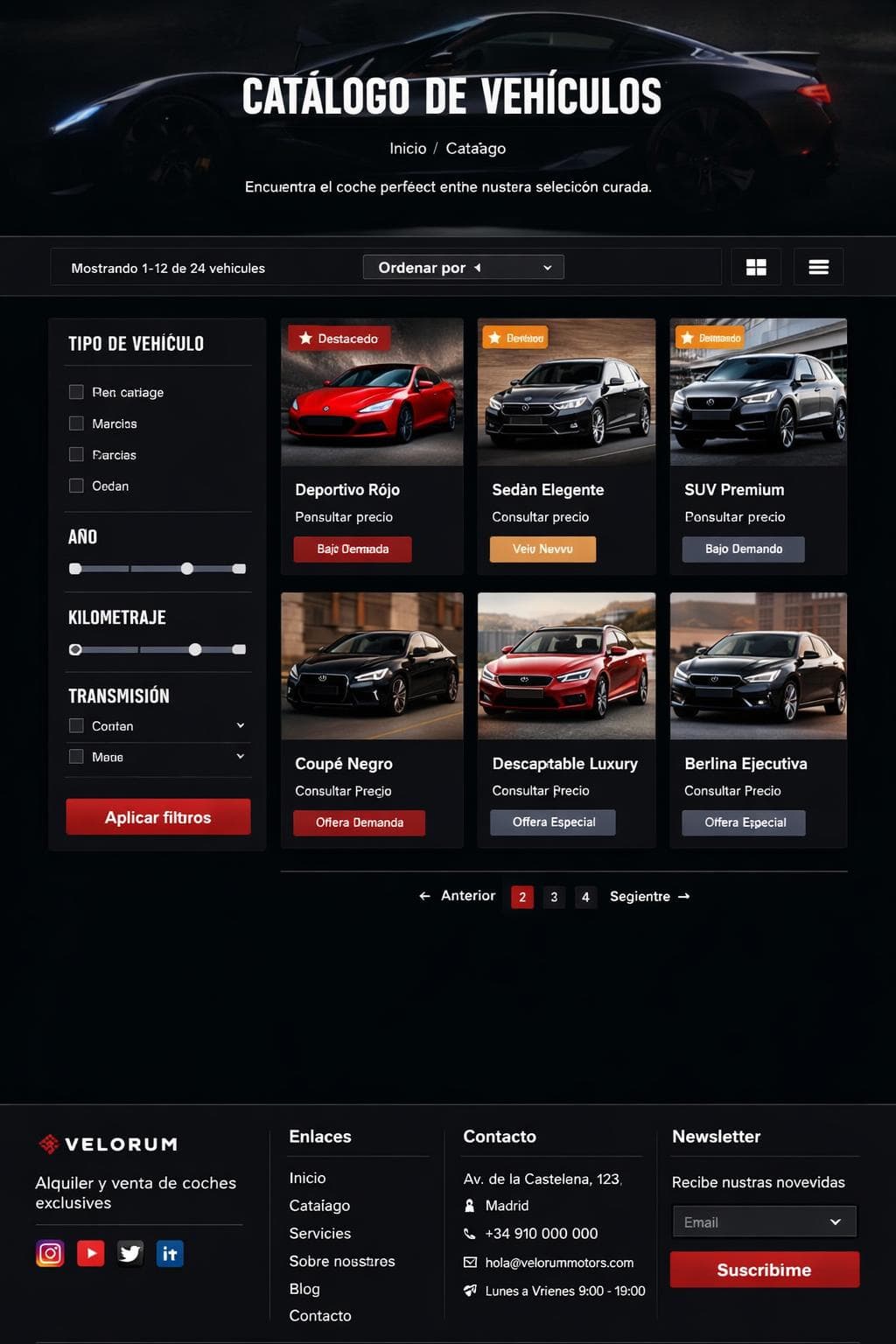 Drive Lira — vista previa del theme