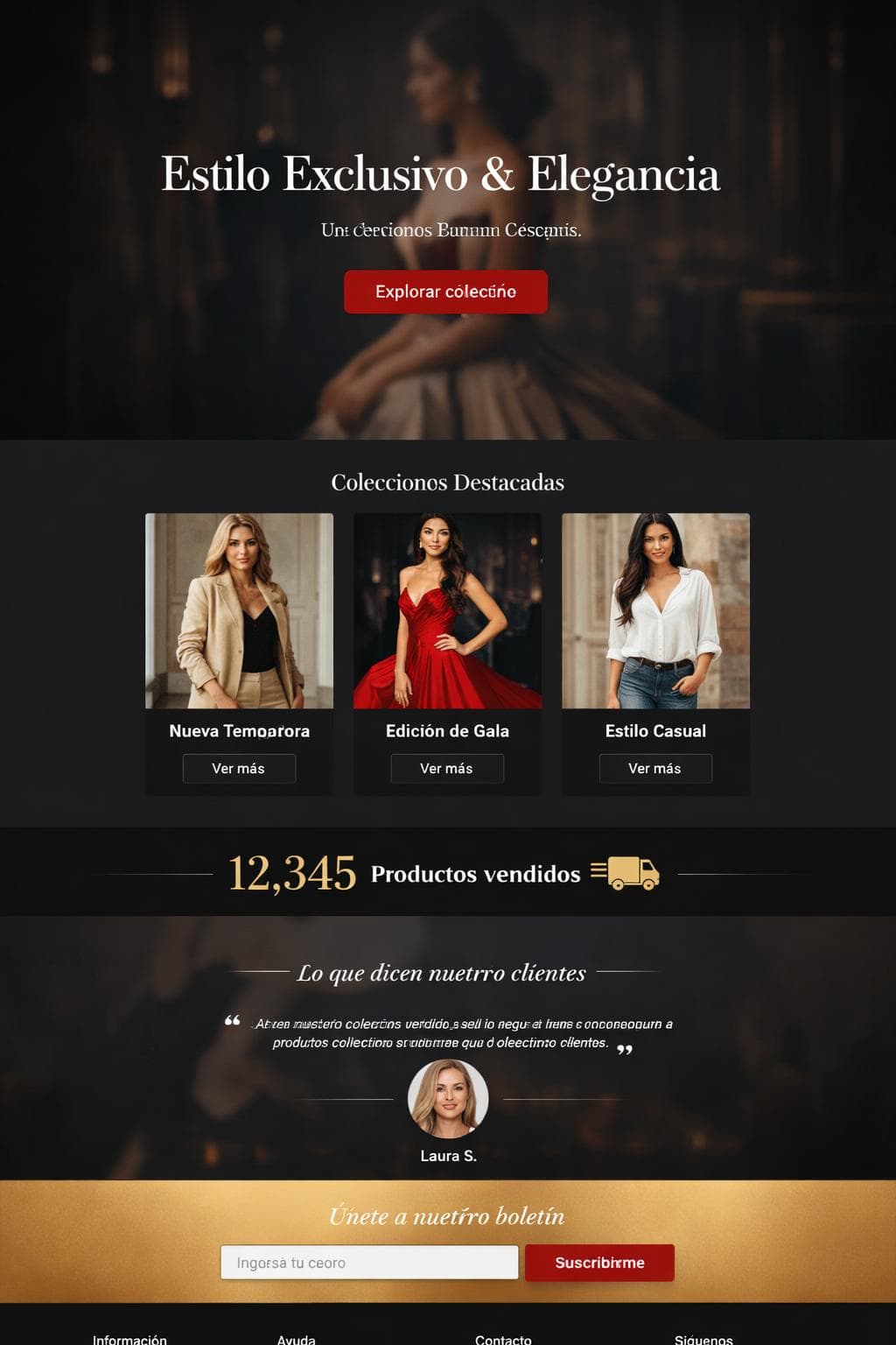Eclétic Moda — vista previa del theme