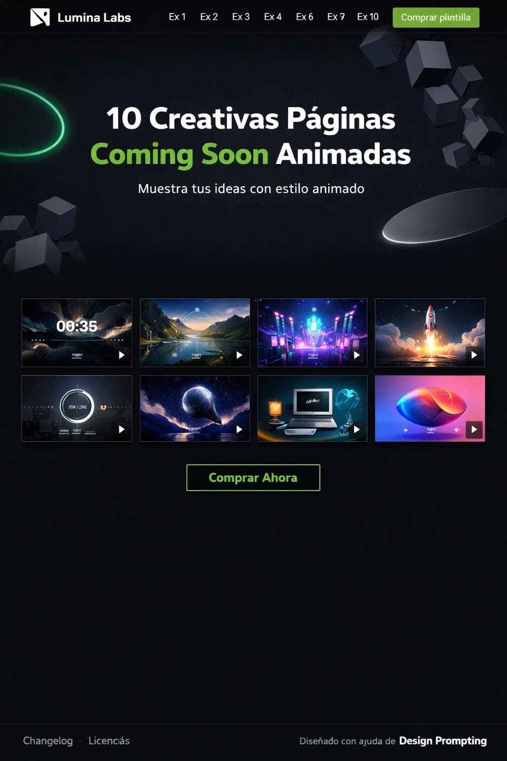 Editorial Vega — vista previa del theme