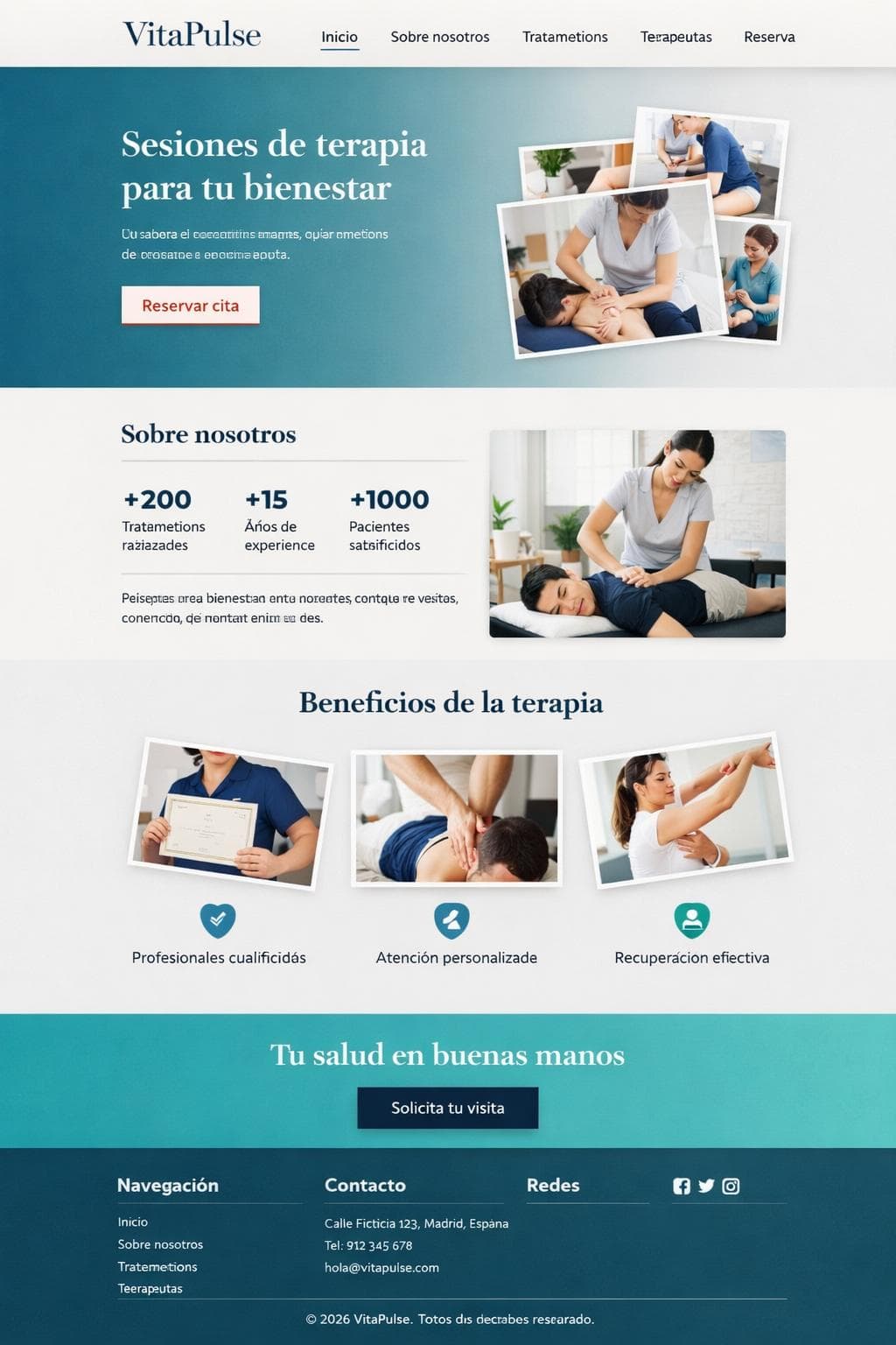 Entrena Lira — vista previa del theme
