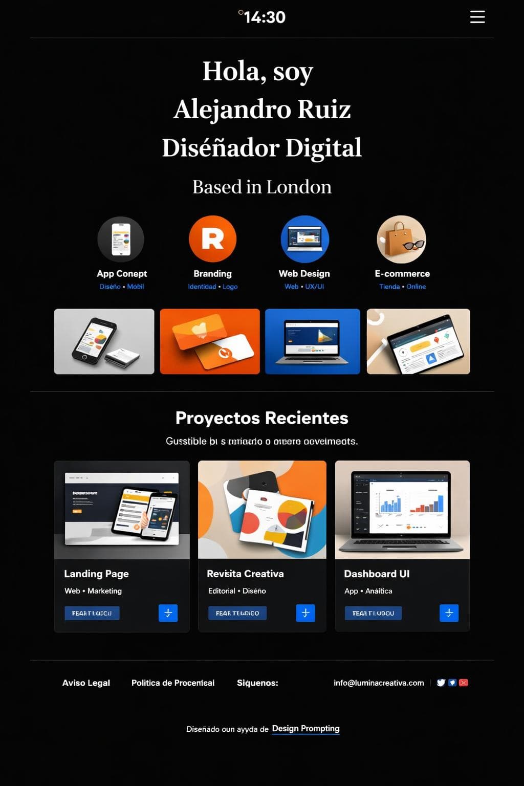 Estética Meseta — vista previa del theme