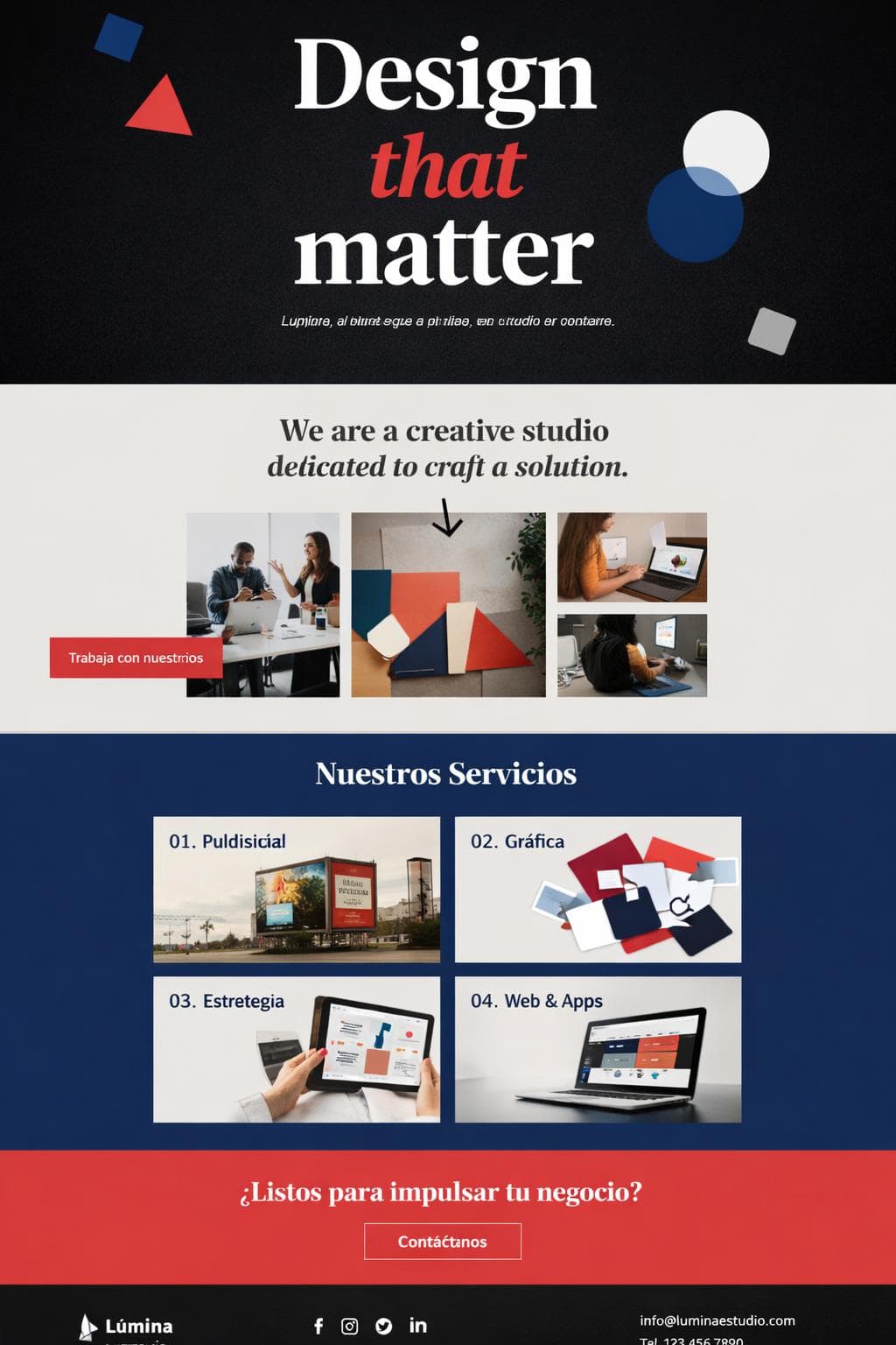 Est&eacute;tica Neon &mdash; vista previa del theme