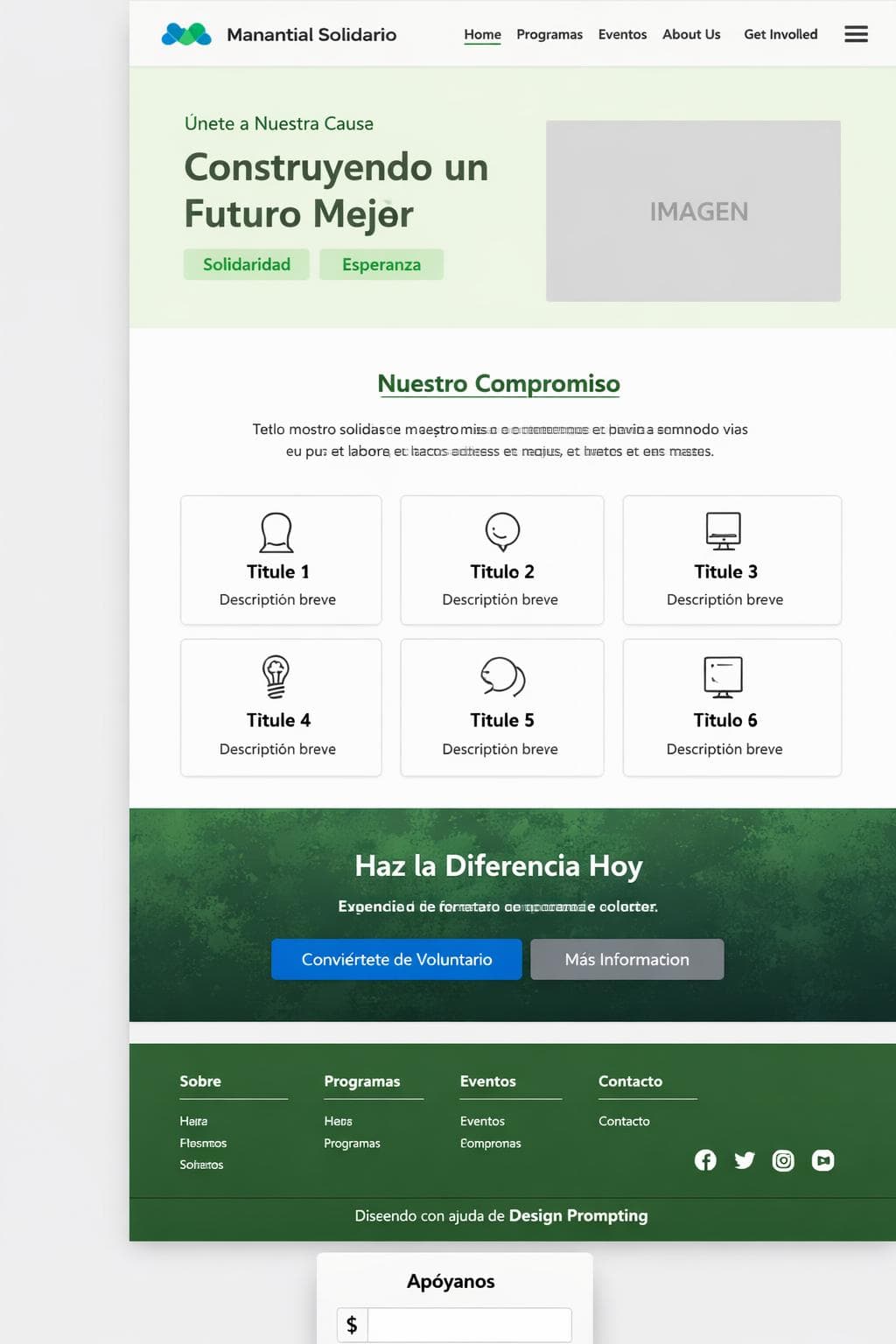 Estilo Delta — vista previa del theme