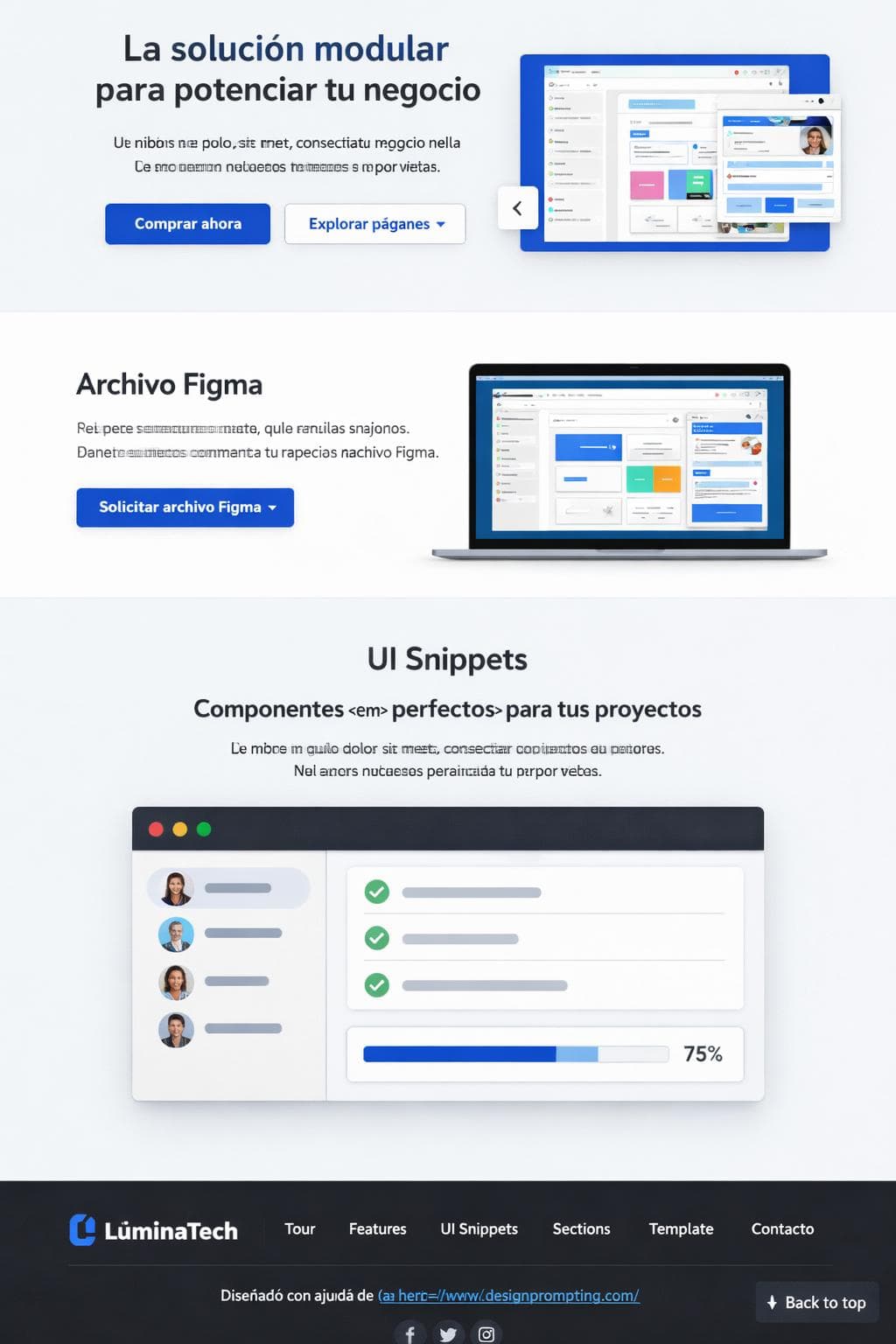 Estilo Orion — vista previa del theme