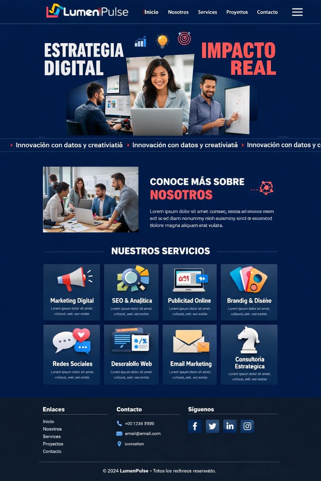 Estudio Digital Delta — vista previa del theme